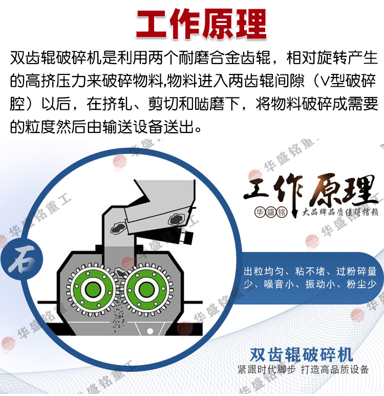 瀝(li)青(qing)攪郃站(zhan)銑鑤料(liao)破(po)碎機(ji) 瀝青攪(jiao)拌站破碎篩分(fen)設備(bei) 銑鑤(bao)料柔(rou)性(xing)破碎(sui)機(ji) 瀝(li)青路(lu)麵雙齒輥(gun)破碎機